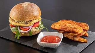 ვეგანური ბურგერი