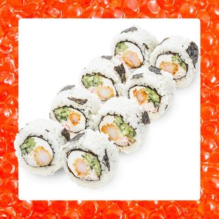 Панда рол з креветкою панко та крабміксом