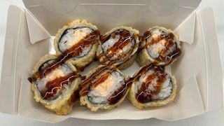Hosomaki sake fritto -6pz