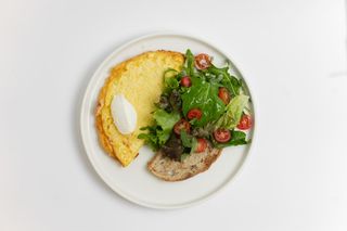 Омлет три сыра