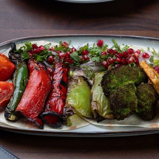 გრილზე შემწვარი ბოსტნეული