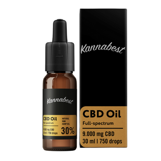 Óleo CBD Kannabest 30% (9000mg) - 30ml