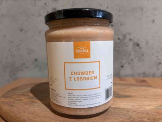 Chowder z łososiem 500ml