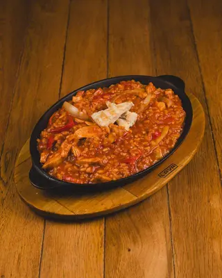 Vegetable paella