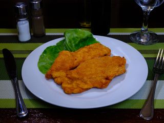 Cotoletta di pollo-Snitel de pui
