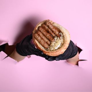 Masni prsti mala porcija