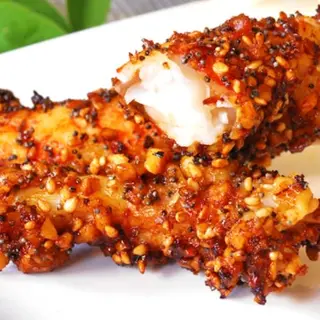 Cerdo Frito Con Sésamo