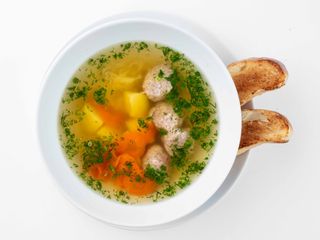Суп з фрикадельками (300г)