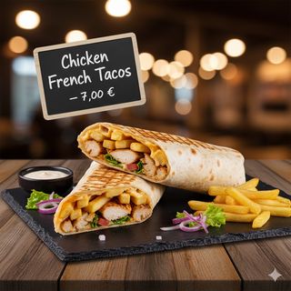 Chicken French Tacos