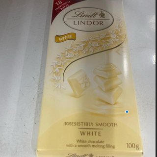 Lindt Lindor white chocolate (100g)