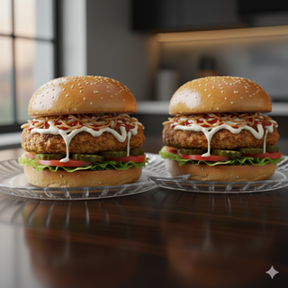 2 Hamburguesas de pollo