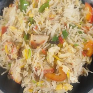 Arroz Frito Con Pollo