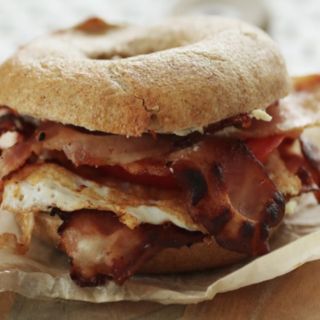 The streaky bacon