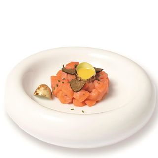 Tartare tartufo salmone