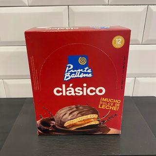 Alfajor CLÁSICO de Punta Ballena caja 12 unidades