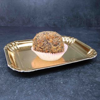 SENZA GLUTINE - Arancino riso venere salmone e gamberetti