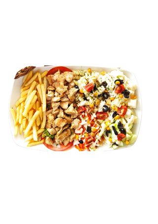 Plat Escalope de poulet