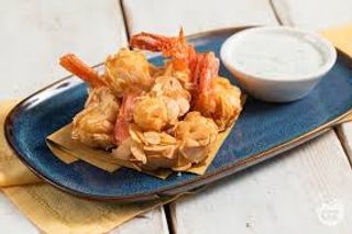 59.Gamberi fritti alle mandorle 4pz.