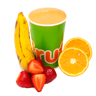 Zumo Naranja, Limón, Fresa Y Plátano