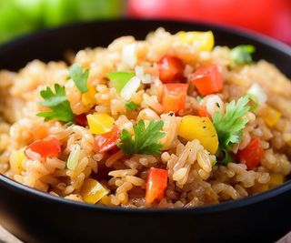 Arroz Frito Con Verduras