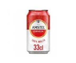 Cerveza Amstel Lata original (33 Cl.)