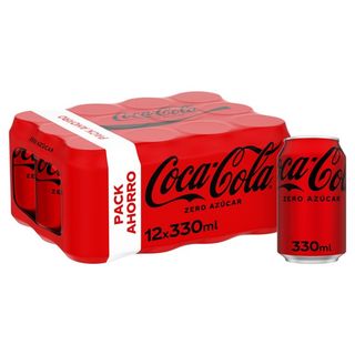 Coca-Cola Zero Azúcar 12x330ml Lata