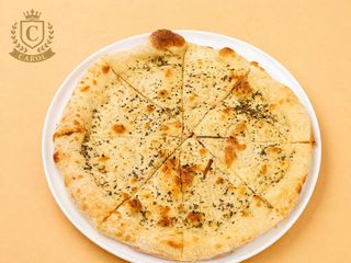 Focaccia usturoi si oregano