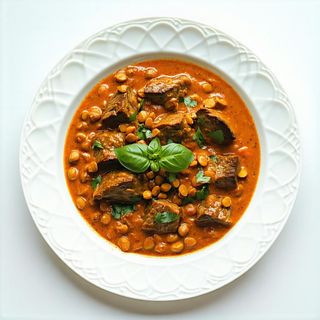 Lamb dhansak - senza glutine