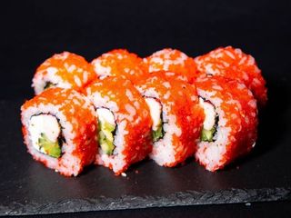 Каліфорнія з крабом в ікрі (230g)