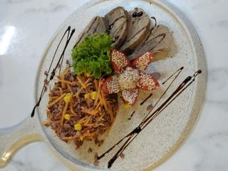 Վայրի բրինձ տավարի մսով