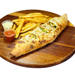 Baguette Farcie Escalope À La Crème