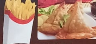 Patatine e 4 samosa