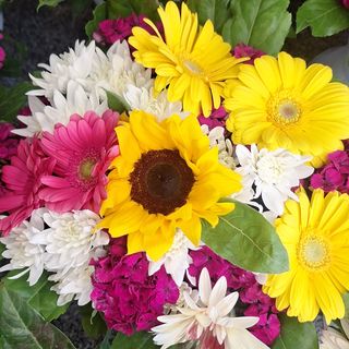 Bouquet medio colorato 