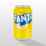 Fanta Limón lata 330ml.