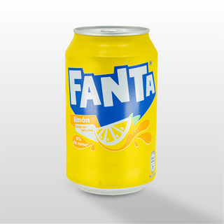 Fanta Limón lata 330ml.