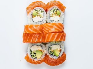 Дабл Філадельфія з лососем 360/8шт (360g)