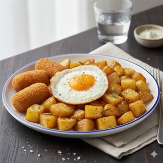 Plato de croquetas (ración)