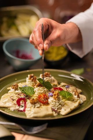 Ravioli Ricotta Épinard