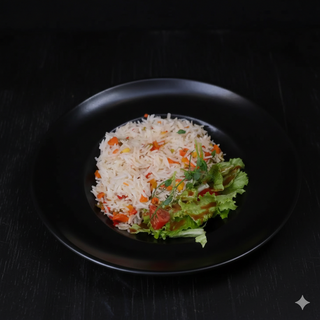 ბრინჯი ბოსტნეულით / Rice with vegetables