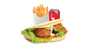 Menú Falafel Kebab