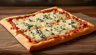 Pizza Cuatro Quesos (30 x 40 Cm.)