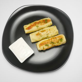 Млинці з куркою та грибами (250г)