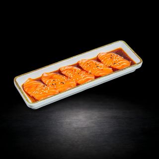 129. Carpaccio De Salmó Amb Salsa Especial