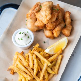 Fish and chips de Merluza de Pincho