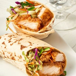 Burrito de chicken finger