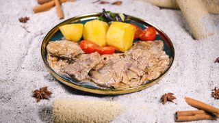 Мясо с грибами (350 гр.)