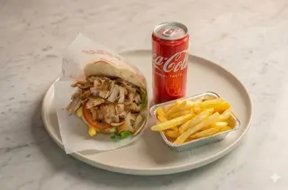 Menu A - Panino kebab