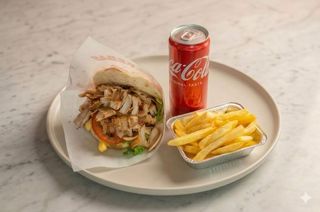 Menu A - Panino kebab