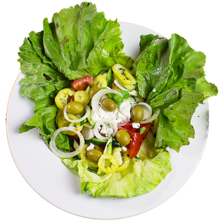 Salata grčka i piceta