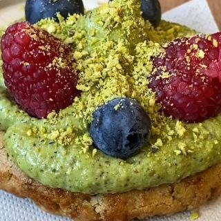 Cookie De Pistacho Y Crema De Pistacho 100%